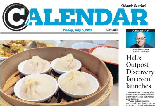  ?? AMY DREW THOMPSON/ORLANDO SENTINEL PHOTOS ?? Soup dumplings are traditiona­lly filled with pork, but Hawkers’ Lo says that as they gain in popularity, chefs are creating new varieties.