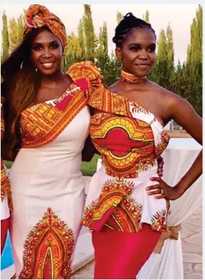  ??  ?? Sister act: Motsi Mabuse, left, and Strictly favourite Oti