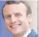  ??  ?? Emmanuel Macron