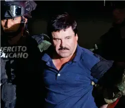  ?? Photo: Contribute­d ?? SOS…Joaquin “El Chapo” Guzman has appealed to Mexico’s president for help due to alleged “psychologi­cal torment”.