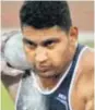  ??  ?? Shot-putter Om Prakash Singh Karhana