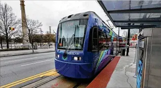  ?? AJC FILE ?? Advocates want Atlanta and MARTA to speed up the timeline for light rail — as in a streetcar they desire — along the Atlanta Beltline to Ponce City Market.