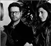  ?? BROOKE PALMER/TNS ?? Former teen idol Jason Priestley appears with Cindy Sampson in Ion Television's mystery series “Private Eyes.”