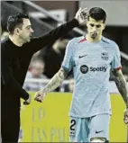  ?? FOTO: MANEL MONTILLA ?? Cancelo se lesionó en enero