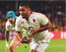  ?? AFP ?? England’s Billy Vunipola has withdrawn from the upcoming Lions tour of New Zealand due to an ongoing shoulder injury.