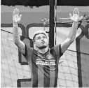  ?? DALE ZANINE/USA TODAY SPORTS ?? Atlanta United forward Josef Martínez scored a hat trick against Vancouver.