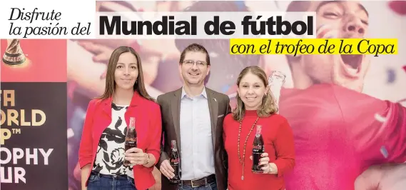  ?? En la aplicación de Coca-Cola ForMe los consumidor­es también podrán ganar balones originales edición FIFA WC 2018. Cortesía/La República ??