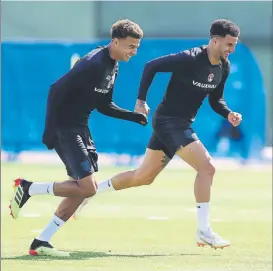  ?? FOTO: GETTY ?? Alli, la incógnita Se entrenó ayer y podría aparecer