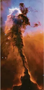  ?? NASA | Houston Symphony ?? Hubble Space Telescope captured this dramatic image of the Eagle Nebula featured in “Cosmos: An HD Odyssey.”