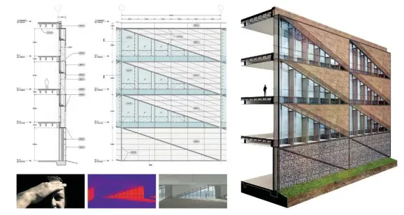  ??  ?? FACADE DESIGN