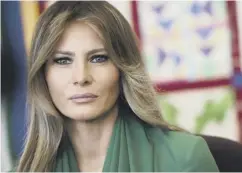  ??  ?? 0 Melania Trump says she hates to see families broken up
