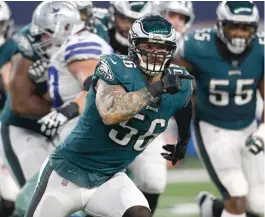  ?? ROGER STEINMAN/AP ?? Eagles defensive end Chris Long (above) will be trying to beat his brother Kyle on Sunday, which just happens to be dad Howie’s birthday.