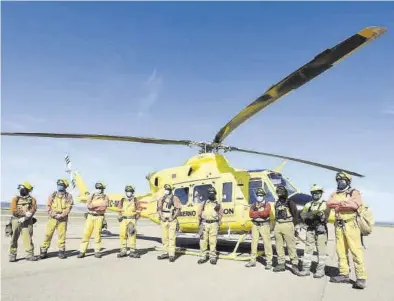  ?? ÁNGEL DE CASTRO ?? La aeronave de mando y coordinaci­ón del operativo de incendios forestales es una de las que albergará la base.