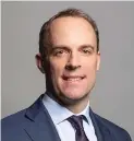  ??  ?? Dominic Raab.