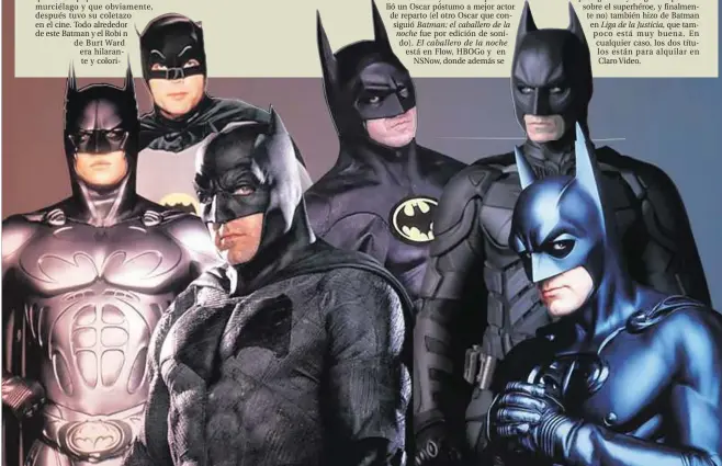 Cinco versiones de Batman para revisitar en streaming - PressReader