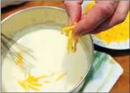  ?? ADRIAN LAM, TIMES COLONIST ?? When making cheese sauce, add the cheese at the end of the process and don’t overcook it.