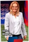  ?? ?? Sarina Wiegman.