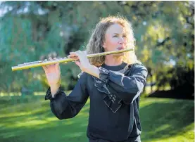  ?? ?? Bridget Douglas is the Principal Flute with the NZ Symphony Orchestra.