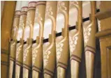  ?? FÉLIX DESCHÊNES LE DEVOIR ?? L’orgue Casavant nouvelleme­nt réinstallé à l’église Saint-Fulgence, à Durham-Sud