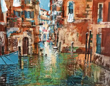  ?? ?? Venetian Backwater, 70x90cm, £4,850