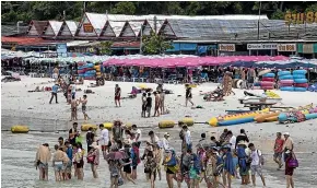  ?? FILE ?? Thailand has kept its borders open and is a popular holiday spot with Chinese tourists. Some Chinese are using it as 14-day quarantine stop en route to other destinatio­ns such as New Zealand.