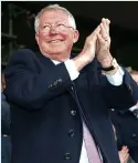  ??  ?? FERGUSON: Back in stands