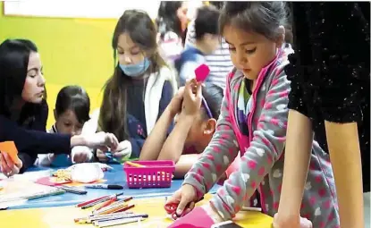  ?? ESPECIAL ?? Fabrica de arte, taller infantil de artes plásticas, será el taller para los pequeños.