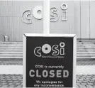  ?? [ERIC ALBRECHT/DISPATCH] ?? COSI still is offering resources to area children, even though it is closed.