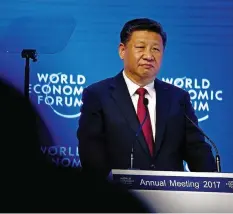  ??  ?? Chinese President Xi Jinping