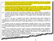  ??  ?? Il documento ricostruis­ce la trattativa con la Banca Popolare di Vicenza per una ipotetica fusione tra i due istituti e gli atti compiuti dai vertici dell’Istituto di Arezzo per valutare l’offerta giunta dal Veneto