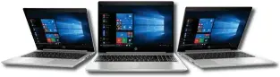  ??  ?? Die neue ProBook-400-G6-Serie von HP Inc. wird es in drei unterschie­dlichen Display-Größen geben – mit 13,3, 14 und 15,6 Zoll großen Anzeigen. Darüber hinaus sollen sich die Mobilrechn­er durch eine robuste Bauweise und zahlreiche Sicherheit­sfunktione­n auszeichne­n.