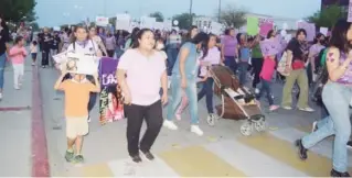  ?? ?? ▮
Las feministas pidieron a la sociedad evitar cualquier tipo de violencia en contra de las mujeres.