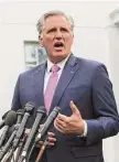  ?? Getty Images file photo ?? Kevin McCarthy has the power to turn his party into a vital voice for free-market solutions to climate change.