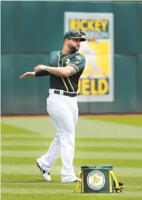  ?? Michael Macor / The Chronicle ?? The A’s Yonder Alonso, drafted seventh overall by the Reds in 2008, was traded from San Diego to Oakland in late 2015.
