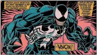  ??  ?? The first appearance of the Spider-Man villain Venom was in Amazing Spider-Man No. 300, in 1988.