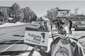  ?? Rae Ellen Bichell / Tribune News Service ?? Longmont United Hospital nurses in Colorado are among those attempting to unionize. Nurses around the U.S. are taking labor actions over work conditions.
