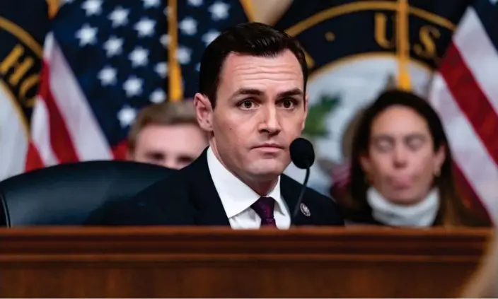 ?? Mike Gallagher of Wisconsin. Photograph: J Scott Applewhite/AP ??