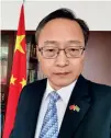  ??  ?? Ambassadeu­r de Chine en Mauritanie