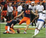  ?? File photo ?? Valencia and Syracuse alumnus Cole Murphy has inked a deal with Alliance San Diego, a pro football team.