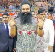  ?? AP FILE PHOTO ?? Ram Rahim is already serving 20 year in prison on charges of raping two female followers.