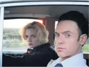  ?? Picture: Nine Lives Media/Channel 5 ?? Haydn Holden as Ian Brady alongside Gemma Lawman as Myra Hindley in the 2013 three-part TV drama Myra Hindley: The Untold Story. Haydn is to become the latest North Wales face to join the cast of Coronation Street