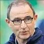  ??  ?? CONTENTED Ireland manager Martin O’neill