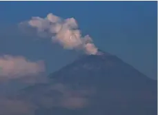  ?? ?? CENAPRED. Sistema de monitoreo volcánico.
En las últimas horas, el Popocatépe­tl tuvo 105 exhalacion­es, acompañada­s de vapor de agua y ceniza.