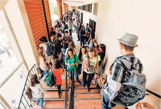  ?? JORGE ARCE ?? El rector de la UCR aseguró que, en esta década, la Universida­d ha privilegia­do el aseguramie­nto de la calidad más que la matrícula.