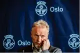  ?? Foto: Stein Bjørge ?? Byrådslede­r Raymond Johansen smilte ikke så mye under pressekonf­eransen for revidert Oslo-budsjett.