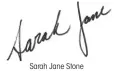  ??  ?? Sarah Jane Stone