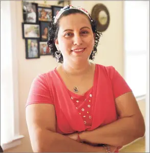  ?? Brian A. Pounds / Hearst Connecticu­t Media ?? Breast cancer survivor Gloria Estrada Hernandez at her home in Bridgeport..