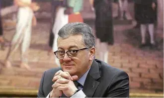  ?? Alan Marques - 14.out.2015/Folhapress ?? Bendine, ex-presidente da Petrobras e do Banco do Brasil, acusado de cobrar propina