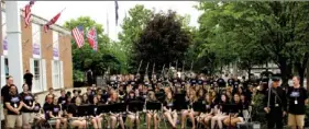  ?? LYNN KUTTER ENTERPRISE-LEADER ?? The Farmington High Symphonic Band presented a patriotic concert at the Gettysburg National Military Park in Gettysburg, Pa., in commemorat­ion of the 150th anniversar­y of the Battle of Gettysburg.