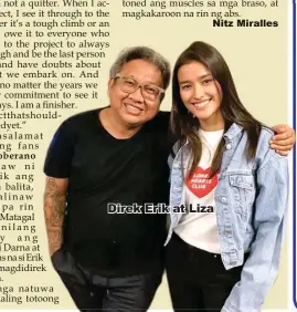  ??  ?? Direk Erik at Liza